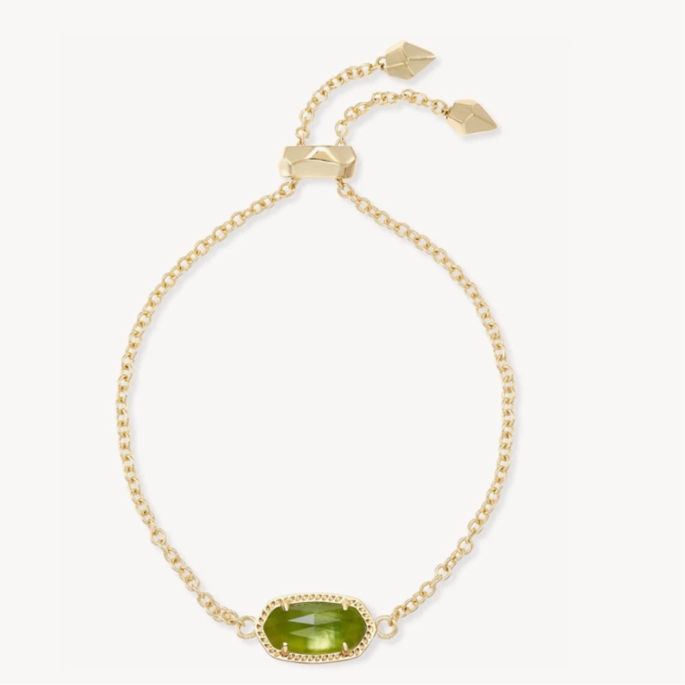 Kendra Scott Elaina Gold Adjustable Bracelet || periodt